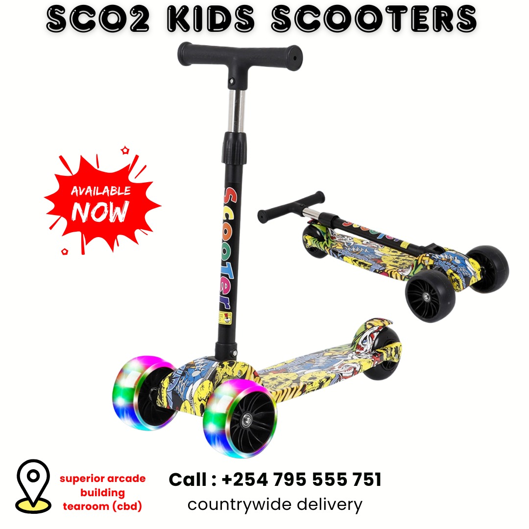 kids scooters SC02 WITH LED lights